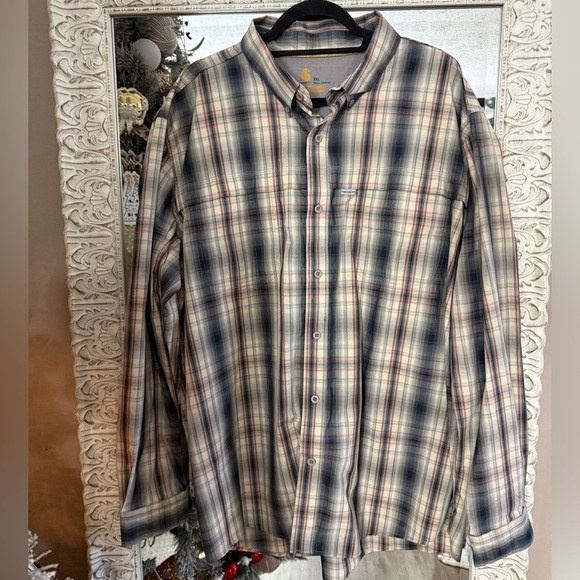 Carhartt • Force Mandan Plaid Button Down - Picture 1 of 10